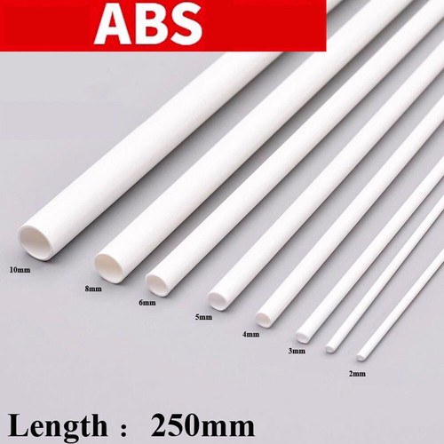 Abs plastic hollow - hollow, round