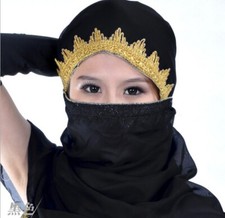 Belly Dance Chiffon Gold Trim
