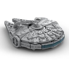 MOC-107020 Tech Battleship 2532 Pieces/Grey for Aged 15 Years and Above
