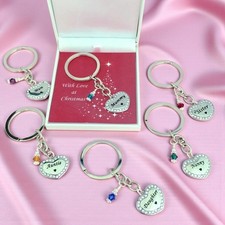 Birthstone Keyring
