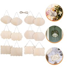 12 Pcs Unfinished Wood Board