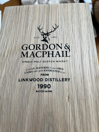 Gordon macphail 1990 36 year - &,