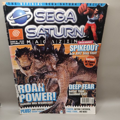 Sega saturn magazine issue - sega, 35
