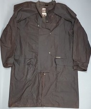 Driza Bone Vintage Wax Waterproof Country Riding Brown Short Coat Jacket 3XL