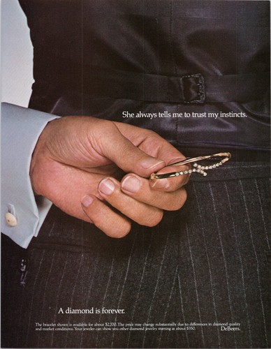 Debeers 1980 original - debeers, diamond