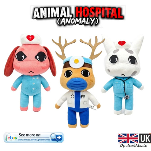 Animal hospital anomaly - animal, plush