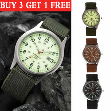 Military Army Mens Watch Date