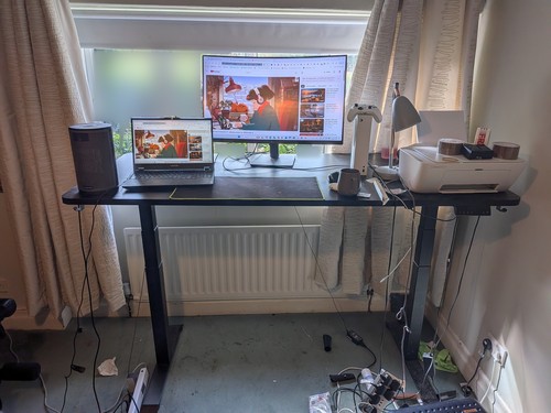 Electric standing desk 185 - electric,