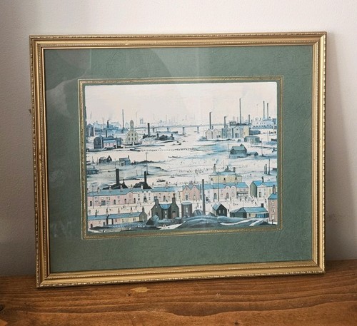 Vintage mounted framed print - framed,