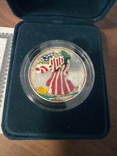 2000 millennium proof - millennium, silver