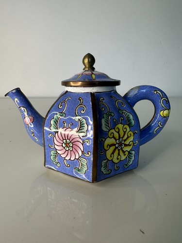 Vtg chinese cloisonne enamel - chinese,