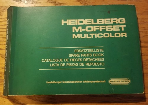 Heidelberg offset multicolor - heidelberg, m-offset
