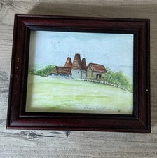Small Vintage Framed Original
