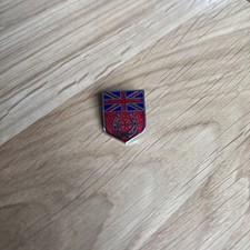 Vintage Red Enamel Caravan