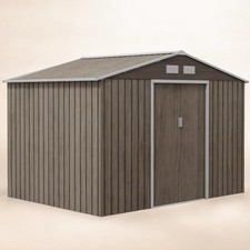 9 X 6FT Metal Garden Shed