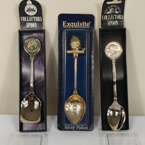 Vintage souvenir spoon lot - vintage,