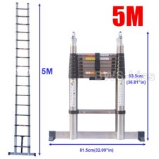 Heavy Duty Multi-Purpose Straight Telescopic Folding Ladder Extendable Ladders