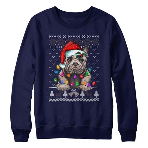 French bulldog christmas - bulldog,