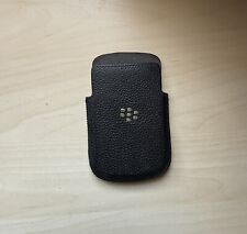 Genuine Original BlackBerry Q10 Black Leather Pocket Pouch ACC-50704-201