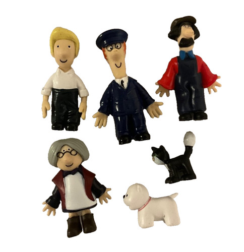 New postman pat figures - new, x