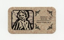 #TN08575 MARY CARLISLE Rare U.V. Magic Ink Trade Card