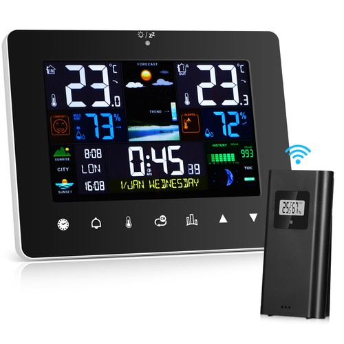 Lcd digital weather station - lcd,