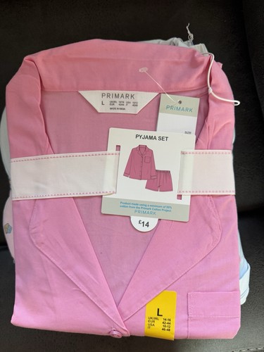 Primark pink cotton - pink, woven