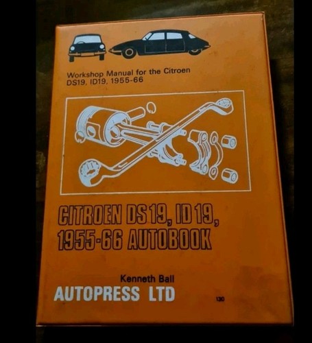 Citroen ds19 owners workshop - ds19,