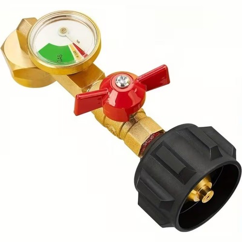 Propane refill adapter valve - propane,