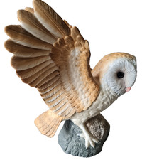 Large Vintage Ceramic Owl