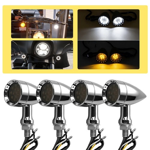 Chrome 10mm led - led, turn