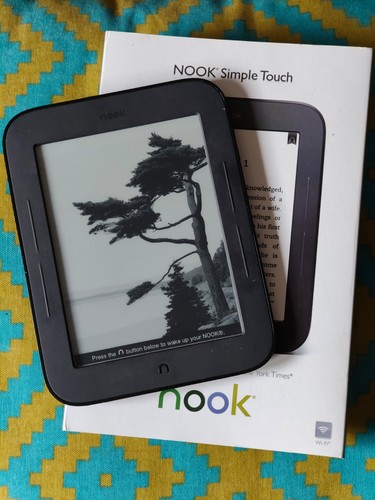 Nook simple touch ebook reader - touch,