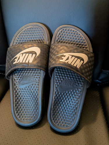 Nike benassi black white - nike,