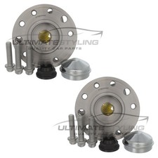 Front Wheel Bearing Hubs Kits ABS Vauxhall Astra H Mk5 2006-2010 5 Stud 1 Pair
