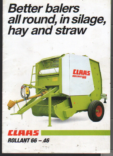 Claas rollant and round - claas,