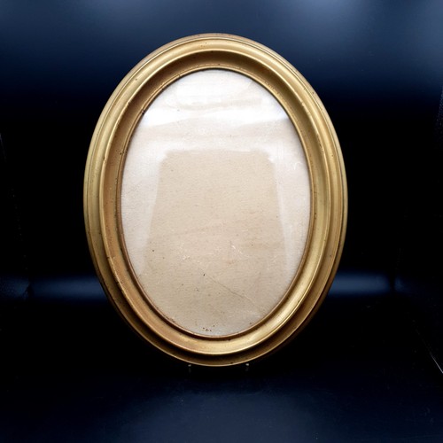 Antique victorian oval brass - antique,