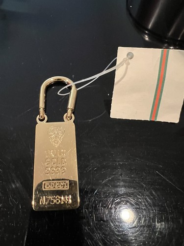 New gucci ingot motif - gucci, gold