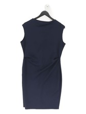 Jus d'Orange Bodycon Midi Dress L in Blue