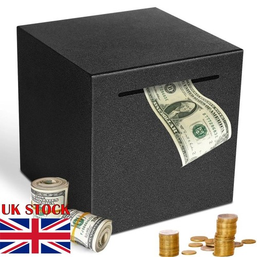Metal money bank box - metal,