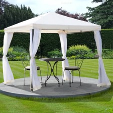 2.5x2.5m (8x8ft) Metal Gazebo