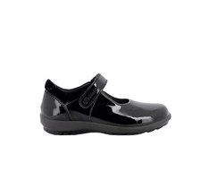 Primigi Olea 2 Girls Patent School Shoes in Black (8939000)