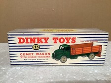 Dinky toys 932 Leyland comet with hinged tailboard wagon lorry all original cond
