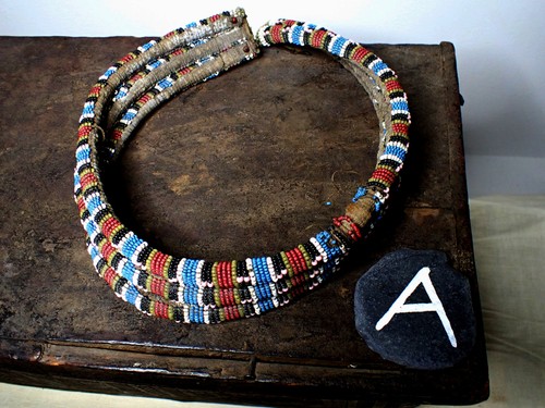 Xhosa zulu beadwork necklace - xhosa,