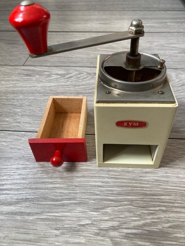 Vintage kym coffee grinder - kym,