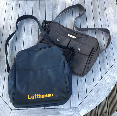 Vintage lufthansa airline - x2,