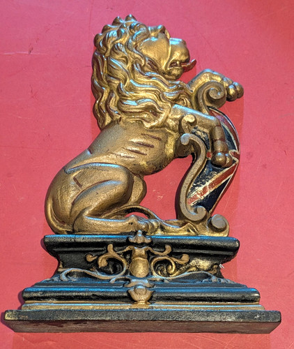 Vintage english lion with - vintage,