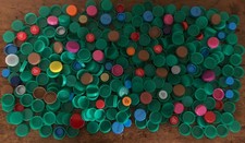 460 Green Milk Bottle Tops &