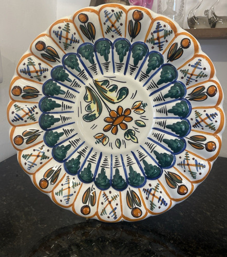 Spanish hand painted - painted, faience