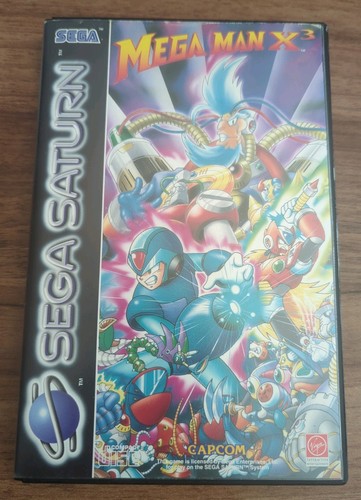 Mega man for sega saturn - x3,