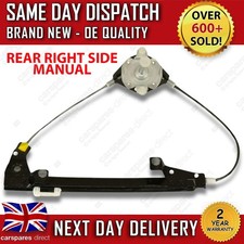 FOR FIAT PUNTO/GRANDE PUNTO/EVO 199 REAR RIGHT DRIVERS MANUAL WINDOW REGULATOR